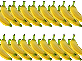 Image showing lines of bananas