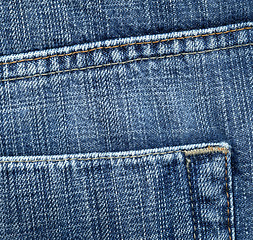 Image showing Jeans texture