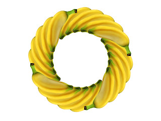 Image showing circle banana