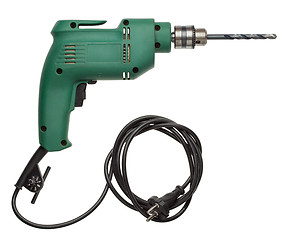 Image showing Electric drill