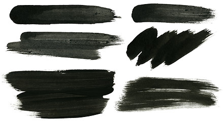 Image showing Ink strokes