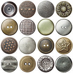 Image showing Vintage buttons