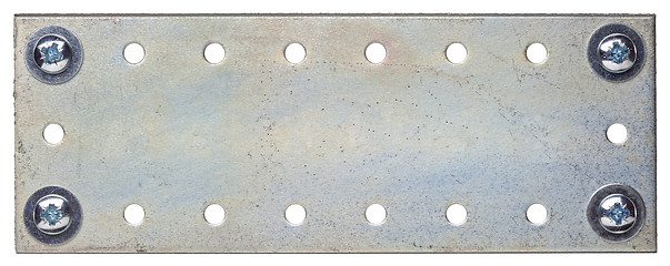 Image showing Metal plate