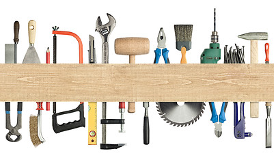 Image showing Carpentry background