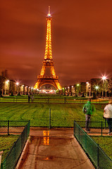 Image showing Eifel Tower by Night
