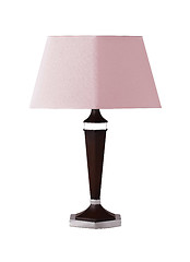 Image showing floor lamp isolated on a white background