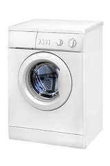 Image showing white washing machine