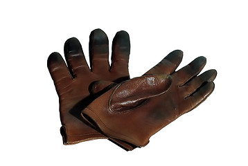 Image showing Leather gloves