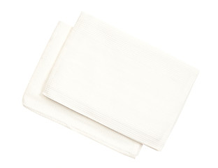 Image showing kitchen towels isolated on a white background