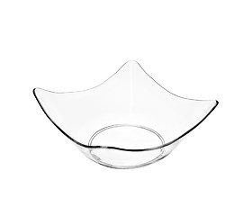 Image showing Empty glass bowl