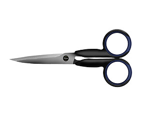 Image showing Scissors isolated on the white background