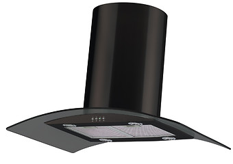 Image showing Modern kitchen wall hood - isolated