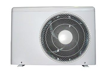 Image showing Air condition condenser unit to supply the home house or office