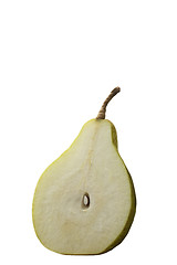 Image showing fresh slice pear