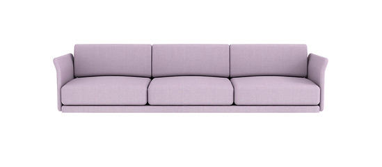 Image showing Long sofa