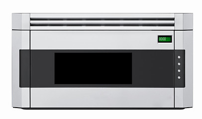 Image showing Image of the microwave oven on a white background