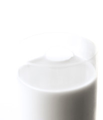 Image showing milk glass