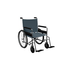 Image showing Wheelchair - this is a 3d render illustration