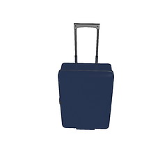 Image showing Suitcases isolated on a white background.