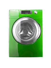 Image showing Washing machine isolated