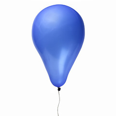 Image showing Inflatable balloon, photo on the white background