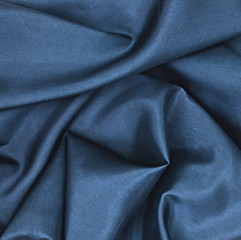 Image showing Blue Satin