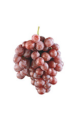 Image showing red grape isolated on white