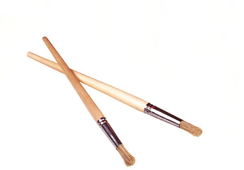 Image showing brown brushes