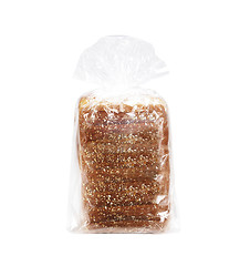 Image showing Bread packaging. Isolated