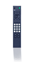 Image showing TV remote control isolated on white