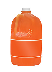 Image showing Orange juice. Isolated