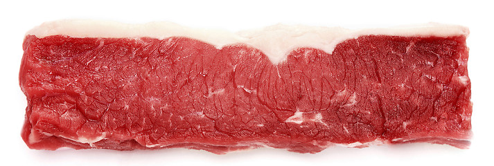 Image showing Piece of a beef, on white