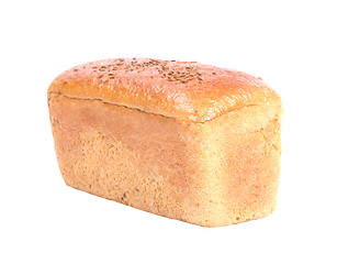 Image showing bread on a white background