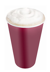 Image showing Plastic coffee cup templates