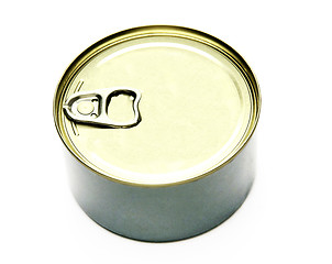 Image showing Lid or Base of Food Tin Can