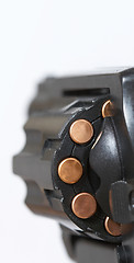 Image showing gun with bullets