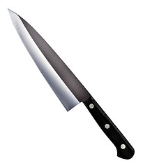 Image showing Kitchen knife on a white background