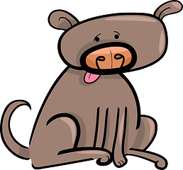 Image showing cartoon doodle of dog