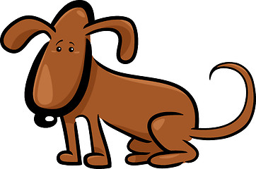 Image showing cartoon doodle of cute dog