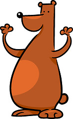 Image showing cartoon doodle of bear