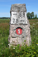 Image showing Old Milestone Road 1