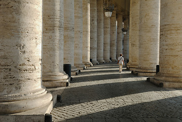 Image showing colonnade