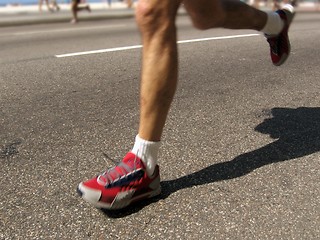 Image showing Marathon man