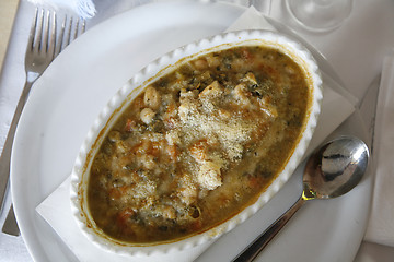 Image showing Italian soup