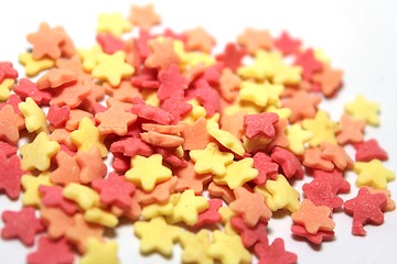 Image showing candy decoration stars