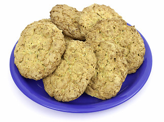 Image showing Cookies wholemeal with seeds
