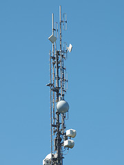 Image showing Communication tower