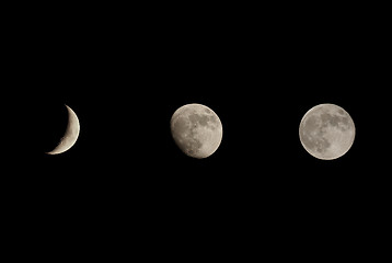 Image showing Moon phases