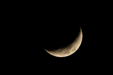 Image showing Crescent moon