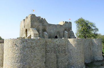 Image showing Castle Neamt in Romania